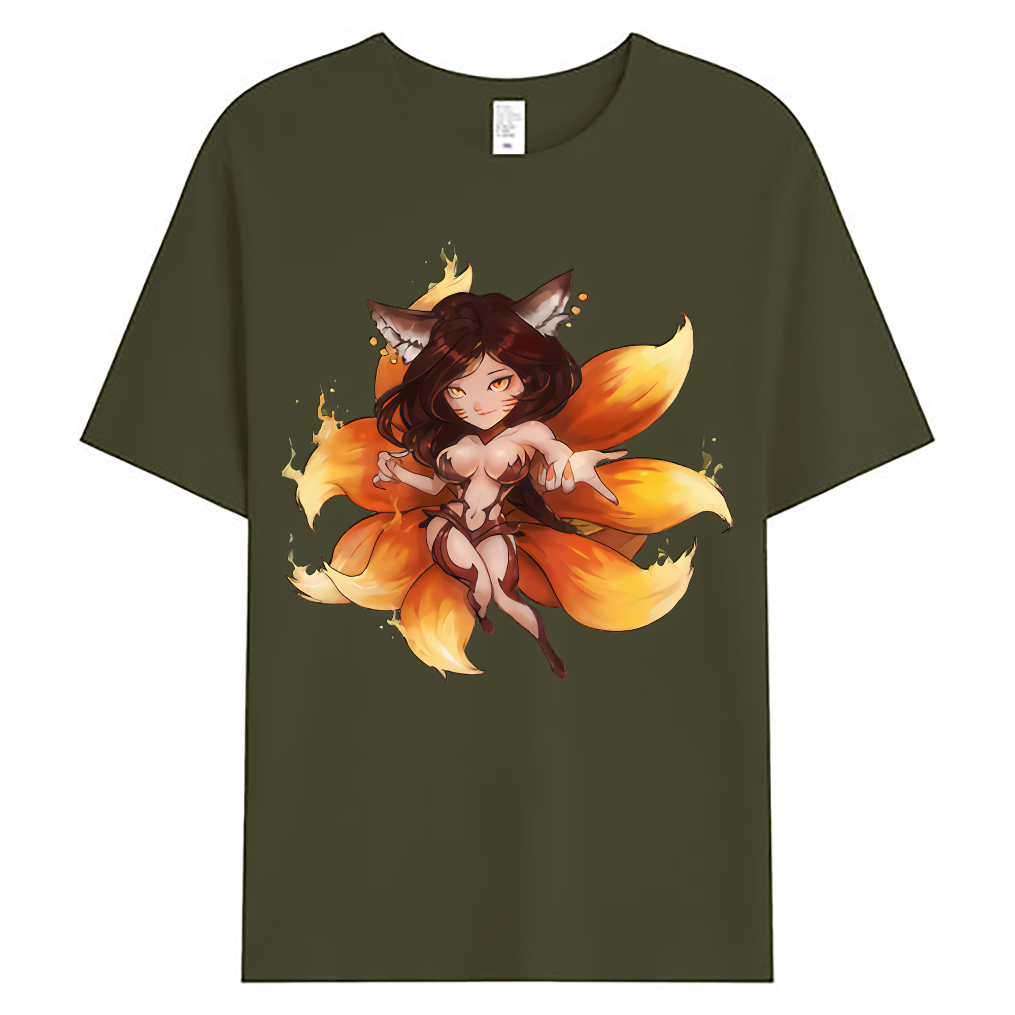 （画像用） リーグ・オブ・レジェンド League of Legends LOL 綿100％ メンズ半袖Tシャツ｜肌触りやわらか＆通気性